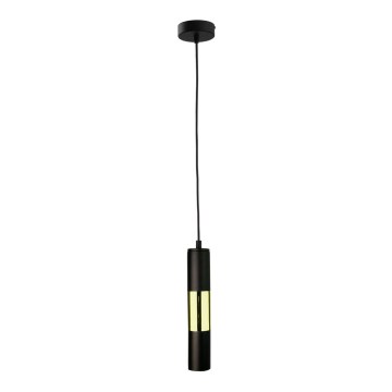 Підвісна люстра MAGNUMA 1xGU10/50W/230V чорний/золотий