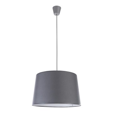 Підвісна люстра MAJA 1xE27/25W/230V сірий