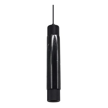 Підвісна люстра MARBLE 1xGU10/8W/230V чорний