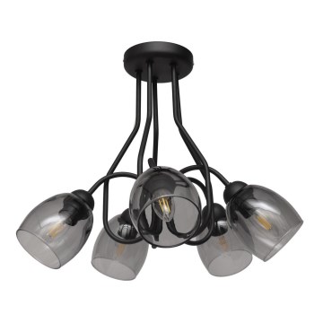 Підвісна люстра MARIETTA 5xE27/15W/230V