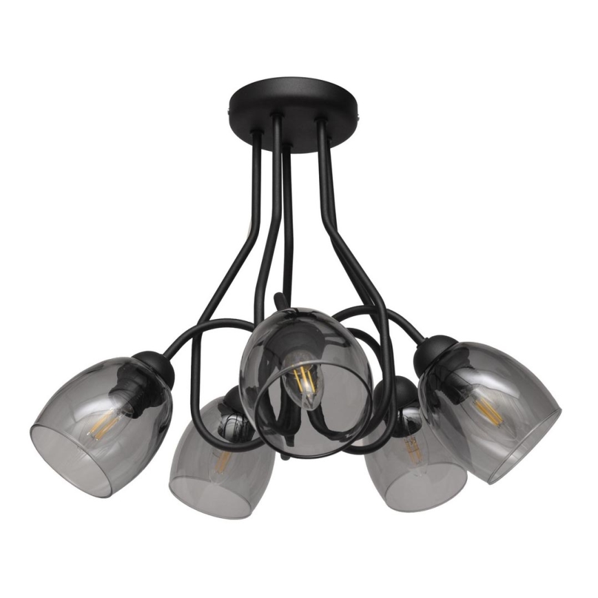 Підвісна люстра MARIETTA 5xE27/15W/230V