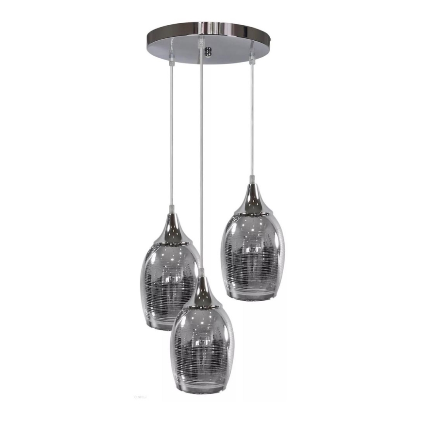 Підвісна люстра MARINA 3xE27/60W/230V