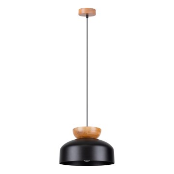 Підвісна люстра MARION 1xE27/15W/230V діаметр 29,5 см чорний