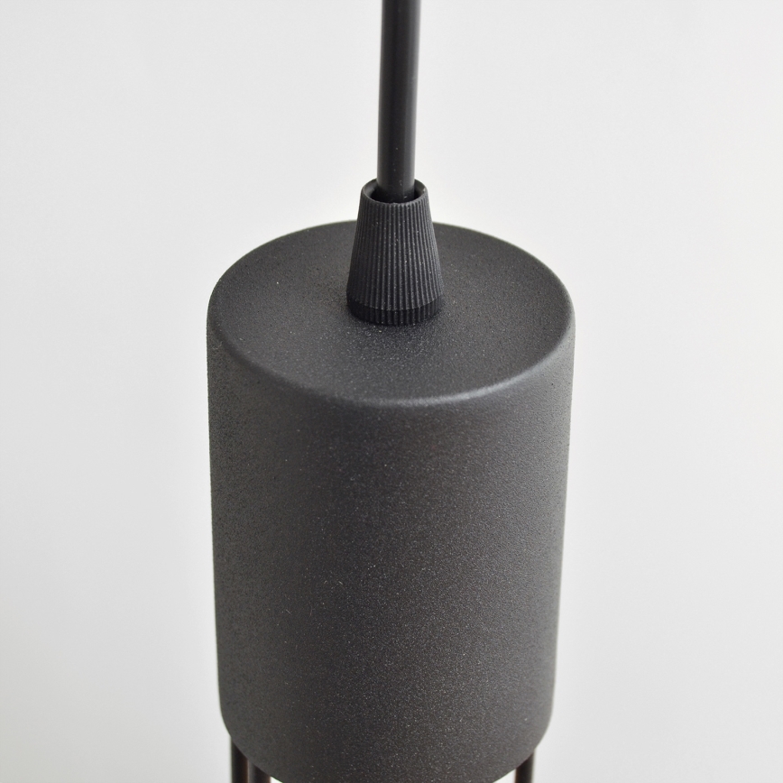 Підвісна люстра MELODY 2xE27/15W/230V чорний