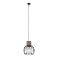 Підвісна люстра MILAN 1xE27/60W/230V дерево