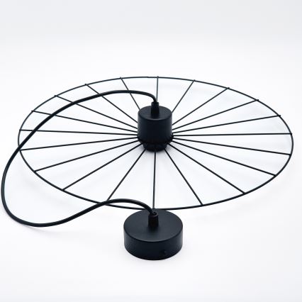 Підвісна люстра MONTANA 1xE27/15W/230V діаметр 45 см чорний