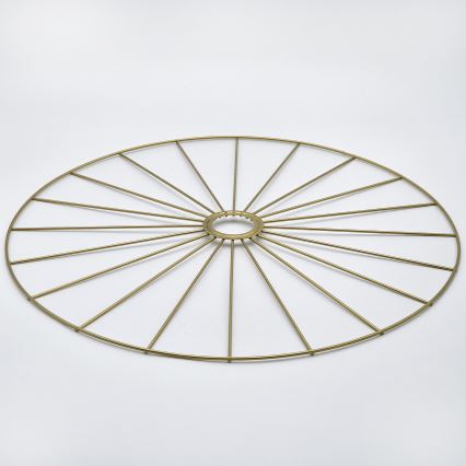 Підвісна люстра MONTANA 1xE27/15W/230V діаметр 45 см золотий/чорний