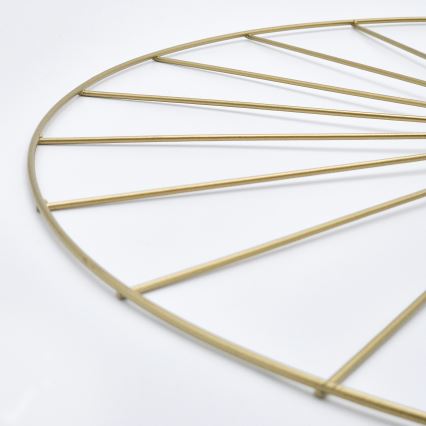 Підвісна люстра MONTANA 1xE27/15W/230V діаметр 45 см золотий/чорний