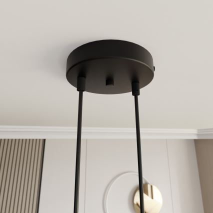 Підвісна люстра MOTIF 2xE14/10W/230V золотий