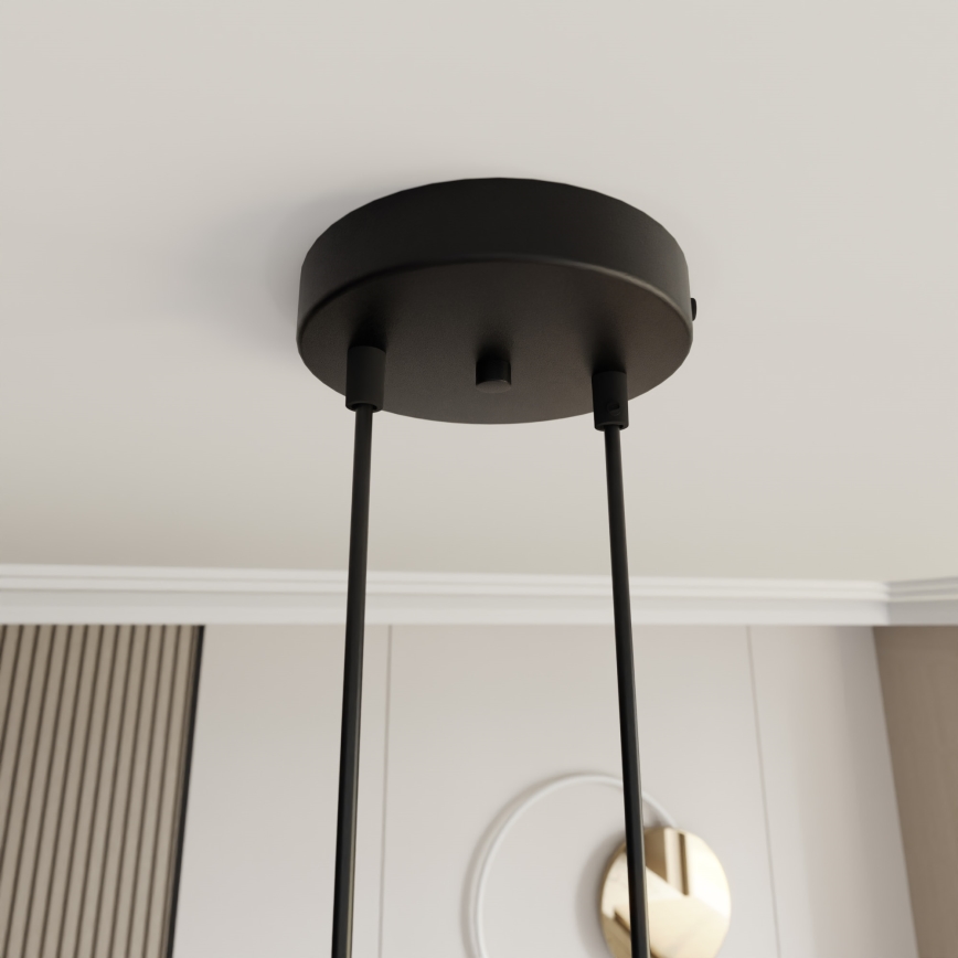 Підвісна люстра MOTIF 2xE14/10W/230V золотий