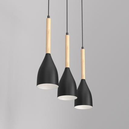Підвісна люстра MUZA 3xE27/60W/230V