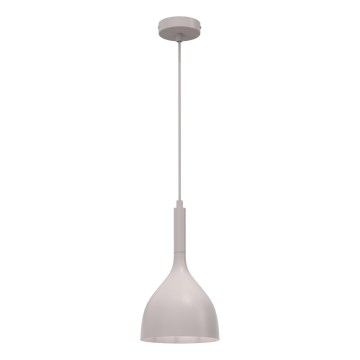 Підвісна люстра на шнурі NOAK 1xE27/15W/230V кремова