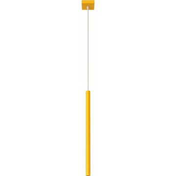 Підвісна люстра на шнурі PASTELO 1xG9/8W/230V жовта