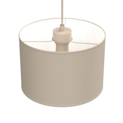 Підвісна люстра на тросі ARDEN 1xE27/15W/230V, діам. 25 см, бежева