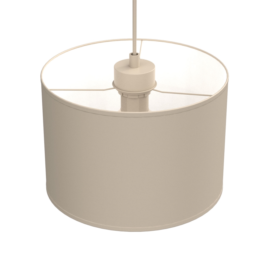 Підвісна люстра на тросі ARDEN 1xE27/15W/230V, діам. 25 см, бежева