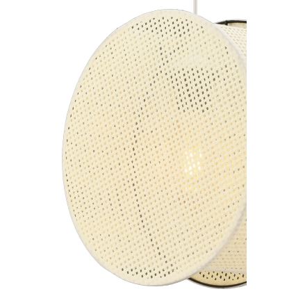 Підвісна люстра на тросі БІГ ДРАМ 1xE27/60W/230V, кремова