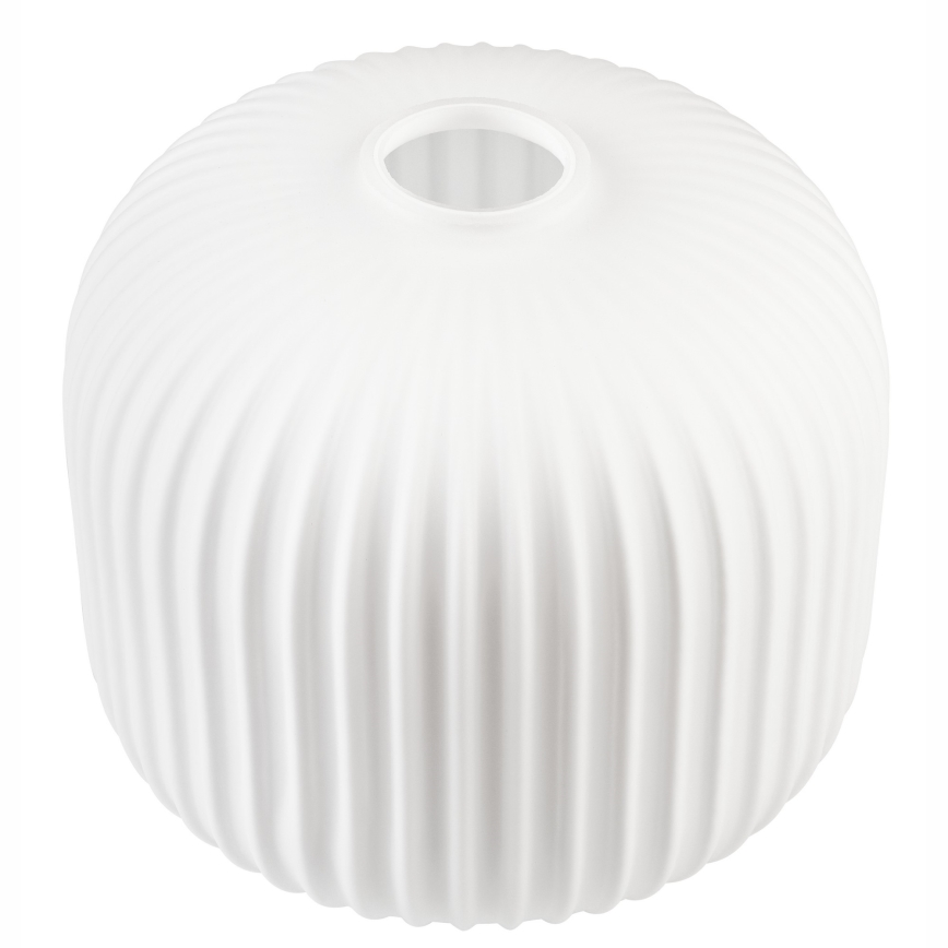 Підвісна люстра на тросі HECTOR, 1xE27/15W/230V, білий/латунь, діаметр 20 см