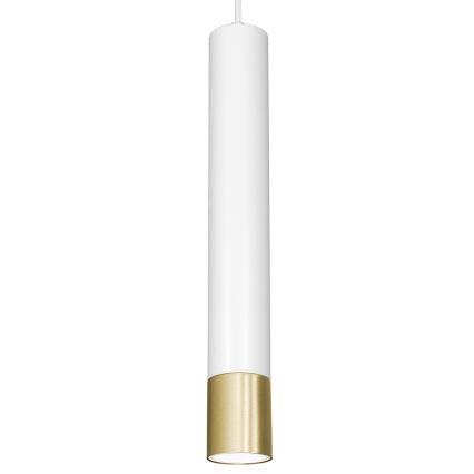 Підвісна люстра NEST 3xGU10/8W/230V білий/золотий