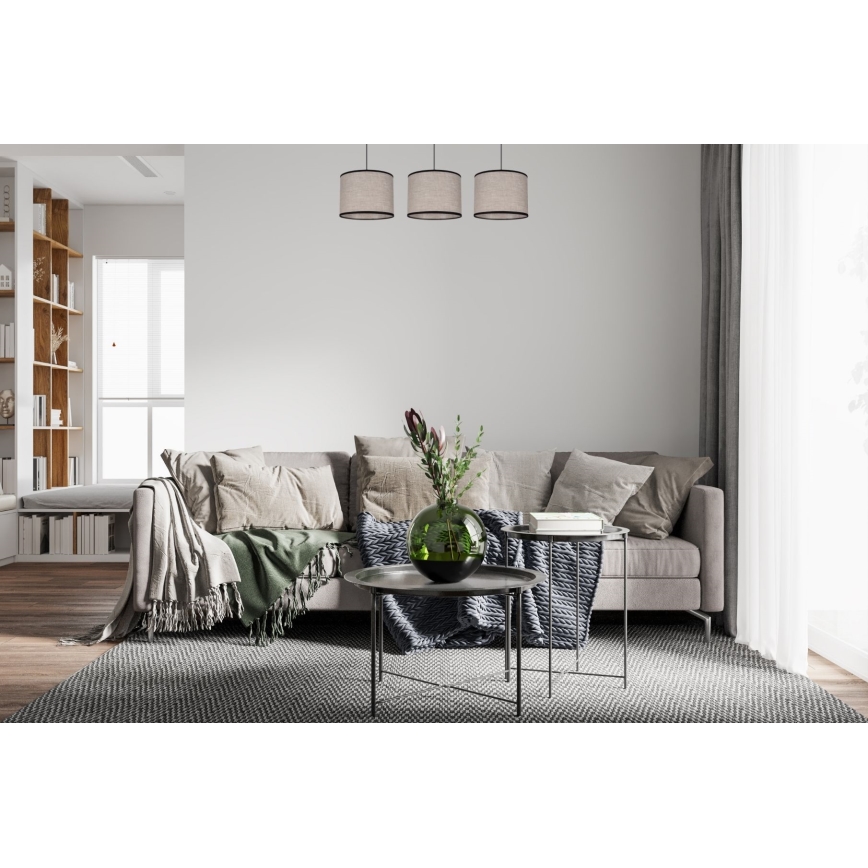 Підвісна люстра NEXO 3xE27/60W/230V