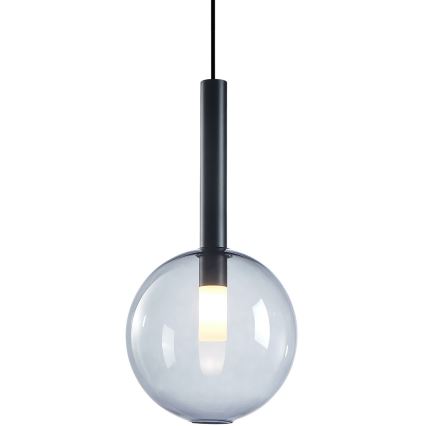 Підвісна люстра NIKO 1xG9/9W/230V діаметр 20 см чорний