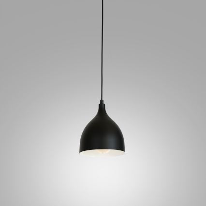 Підвісна люстра NOAK 1xE27/15W/230V чорний