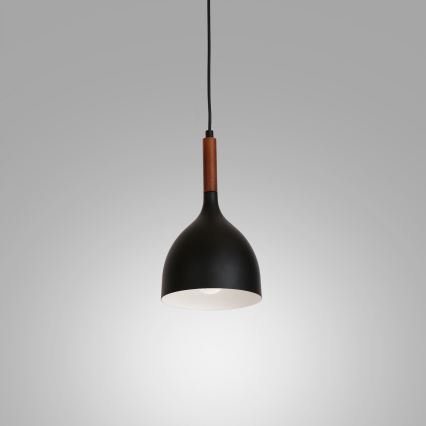 Підвісна люстра NOAK WOOD 1xE27/60W/230V