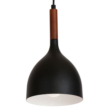 Підвісна люстра NOAK WOOD 1xE27/60W/230V