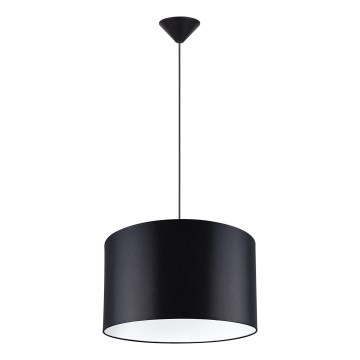 Підвісна люстра NOVA 1xE27/15W/230V діаметр 40 см чорний