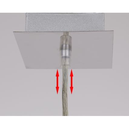 Підвісна люстра ODEN 1xG9/40W/230V ø 12 см