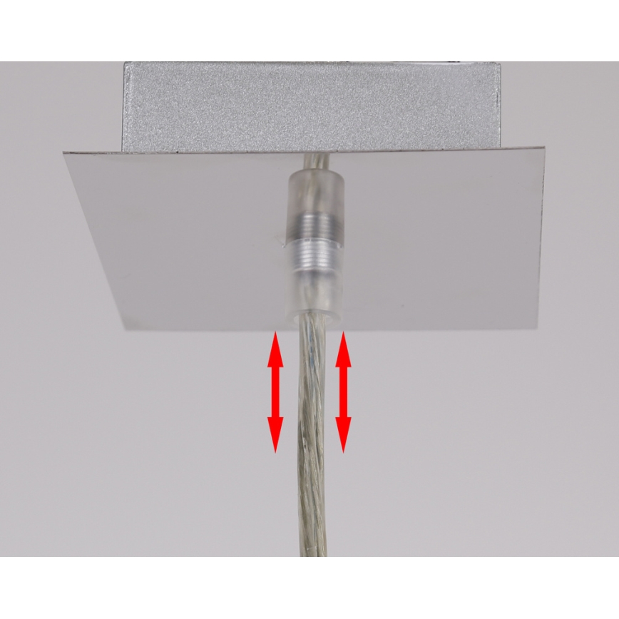 Підвісна люстра ODEN 1xG9/40W/230V ø 12 см
