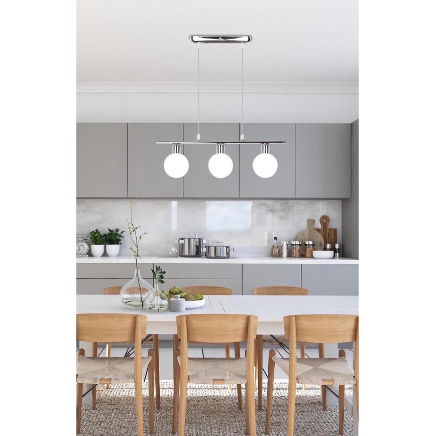 Підвісна люстра ODEN 3xG9/40W/230V