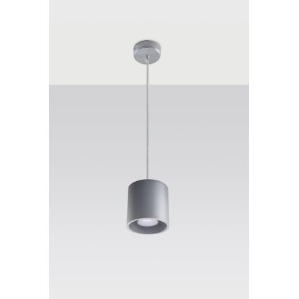Підвісна люстра ORBIS 1 1xGU10/40W/230V сірий