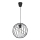 Підвісна люстра ORBITA BLACK 1xE27/60W/230V