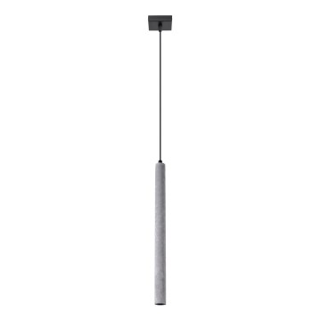 Підвісна люстра PASTELO 1xG9/8W/230V бетон