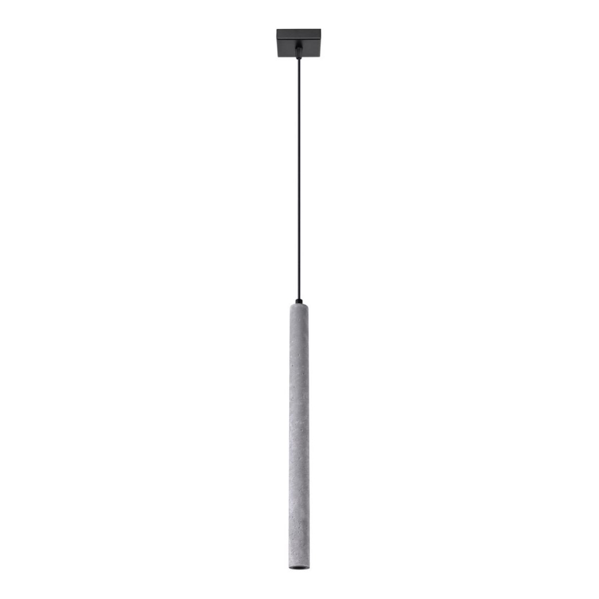 Підвісна люстра PASTELO 1xG9/8W/230V бетон