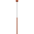 Підвісна люстра PASTELO 1xG9/8W/230V червоний