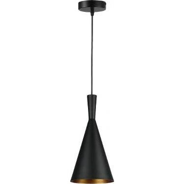 Підвісна люстра PINIO 1xE27/60W/230V діаметр 19 см чорний