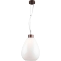Підвісна люстра PIRO 1xE27/60W/230V бук