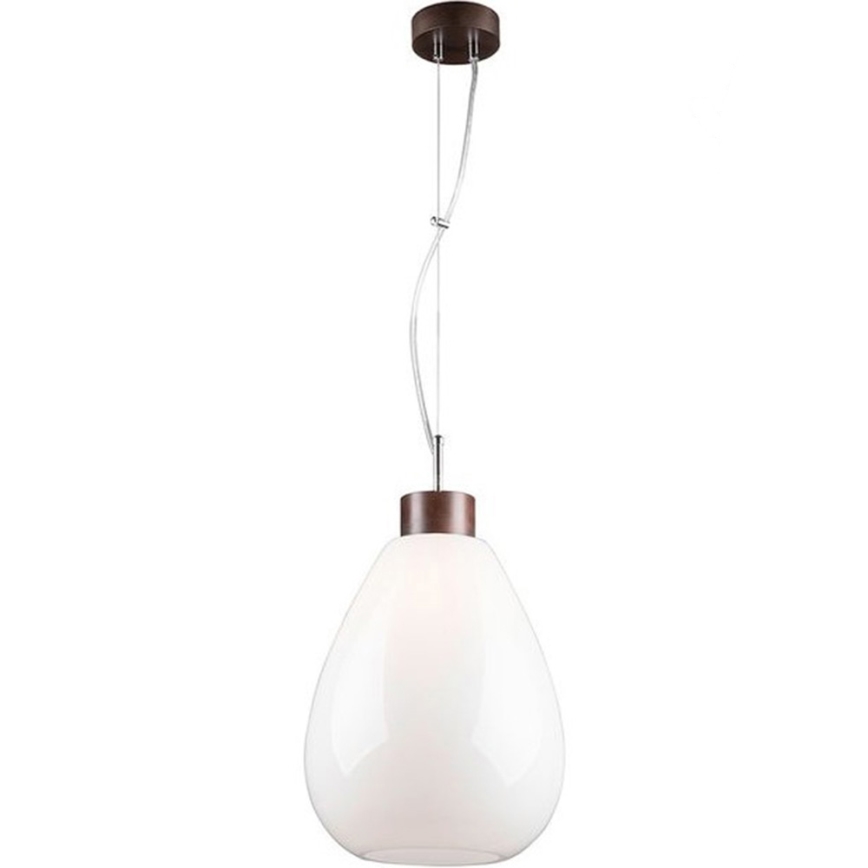 Підвісна люстра PIRO 1xE27/60W/230V бук