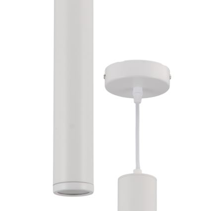 Підвісна люстра PORTER 1xGU10/8W/230V білий