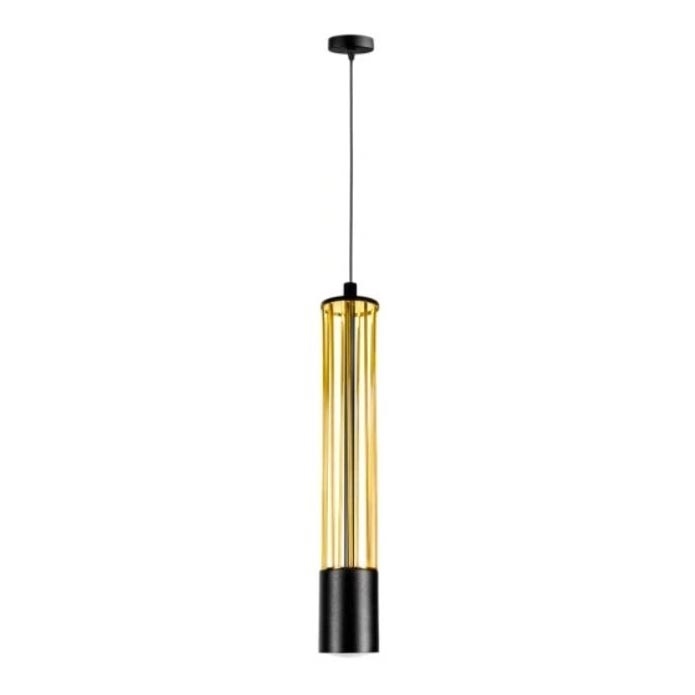 Підвісна люстра PRESCOT 1xGU10/40W/230V золотий