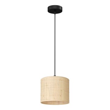 Підвісна люстра RATTAN 1xE27/60W/230V діаметр 18 см ротанґ