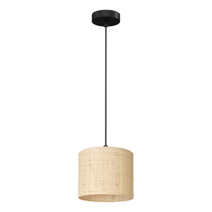 Підвісна люстра RATTAN 1xE27/60W/230V діаметр 18 см ротанґ