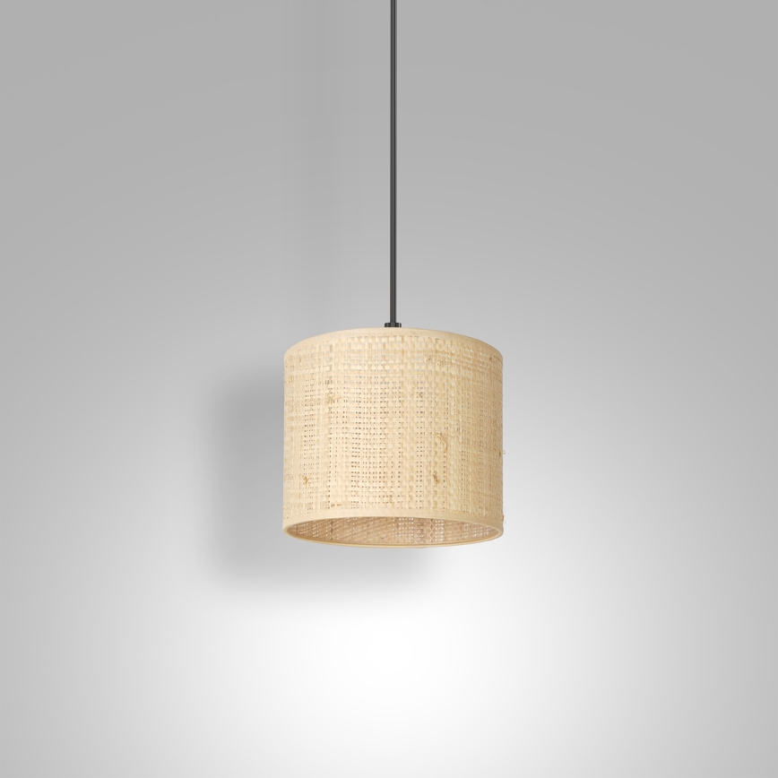 Підвісна люстра RATTAN 1xE27/60W/230V діаметр 18 см ротанґ