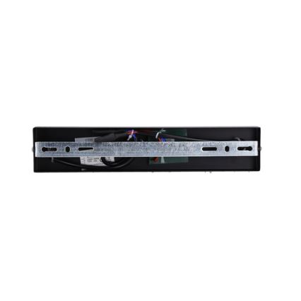 Підвісна люстра RENO 3xE27/40W/230V чорний/коричневий