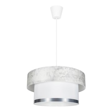 Підвісна люстра RESSA 1xE27/60W/230V кремовий