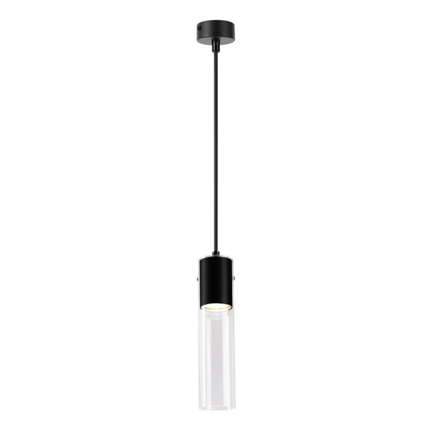 Підвісна люстра RICKY 1xGU10/10W/230V чорний