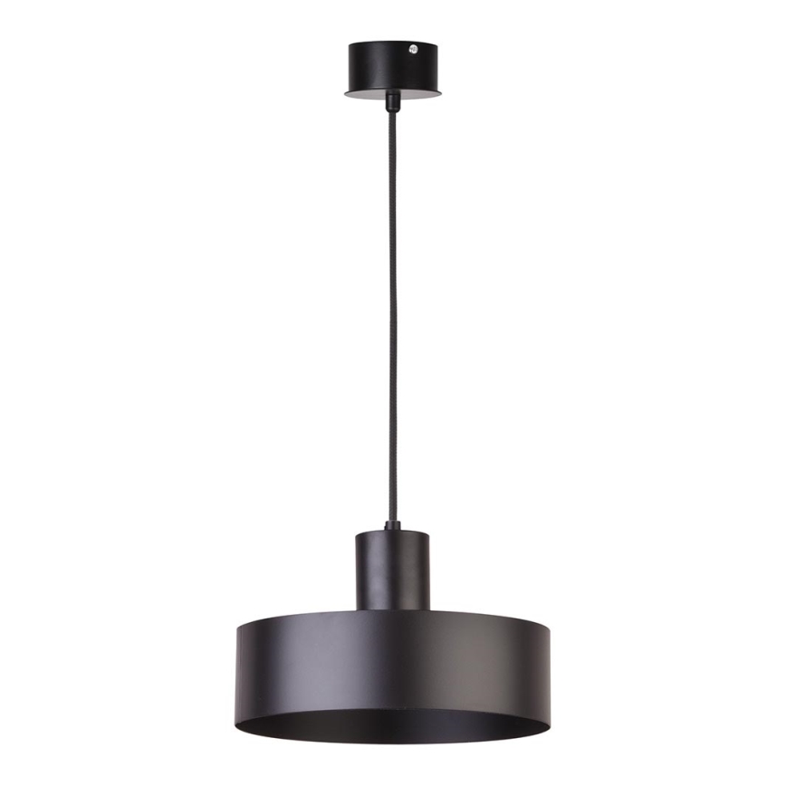 Підвісна люстра RIF 1xE27/60W/230V ø 25 см чорний
