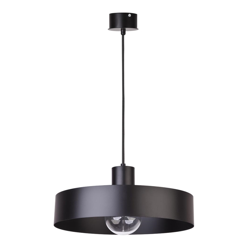 Підвісна люстра RIF 1xE27/60W/230V ø 35 см чорний