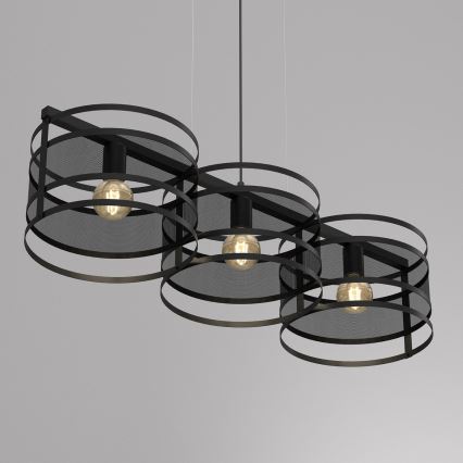 Підвісна люстра RIM 3xE27/60W/230V